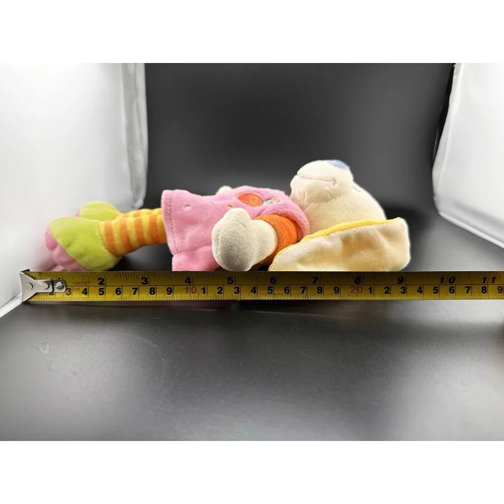 MOTS D'ENFANTS Soft Embroidered Bunny Rabbit Stuffed Animal Plush Made in France